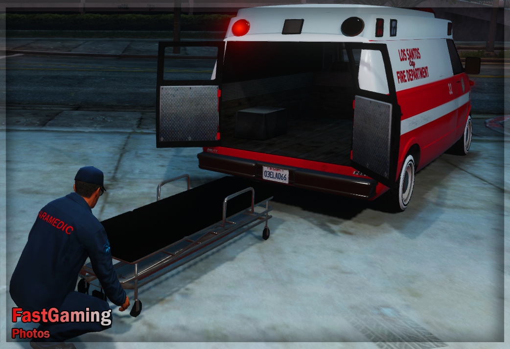 [GTA5 Story Mode][FiveM] Brute Pony - 90s Ambulance [Remake]